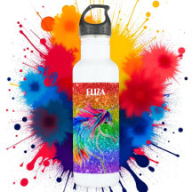 Boho Rainbow Cute Glitter Girls Unicorn Kids