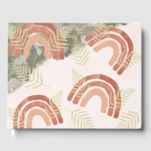 Boho Rainbow Guest Book