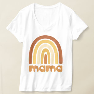 Boho Rainbow Mama T-Shirt