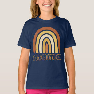 Boho Rainbow Mama T-Shirt