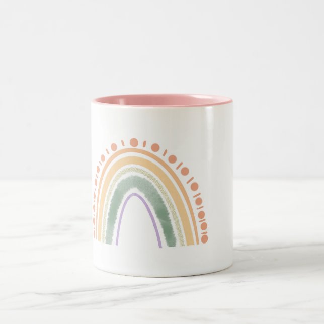Boho Rainbow Mug (Center)