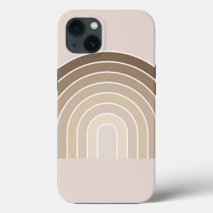 Boho Rainbow Olive Earth Tones iPhone 13 Case
