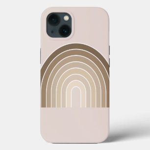 Boho Rainbow Olive Earth Tones iPhone 13 Case