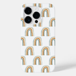 Boho rainbow pattern Iphone 14 pro case