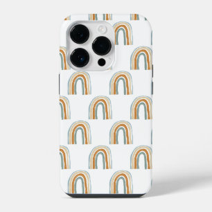Boho rainbow pattern Iphone 14 pro case