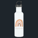 boho rainbow personalised kids 710 ml water bottle<br><div class="desc">This personalised stainless steel water bottle features a boho rainbow theme.  Personalise with any name.  Makes a great gift for birthdays,  Christmas and any other occasion.</div>