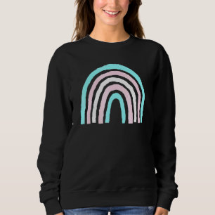 Boho Rainbow Trans Flag Pride Lbgtqia Sweatshirt