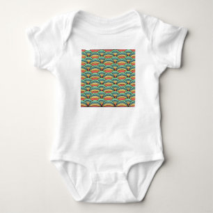 Boho Rainbows  Baby Bodysuit