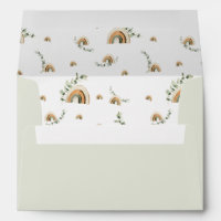 Boho rainbows nursery baby shower