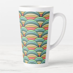 Boho Rainbows Two-Tone Coffee Mug