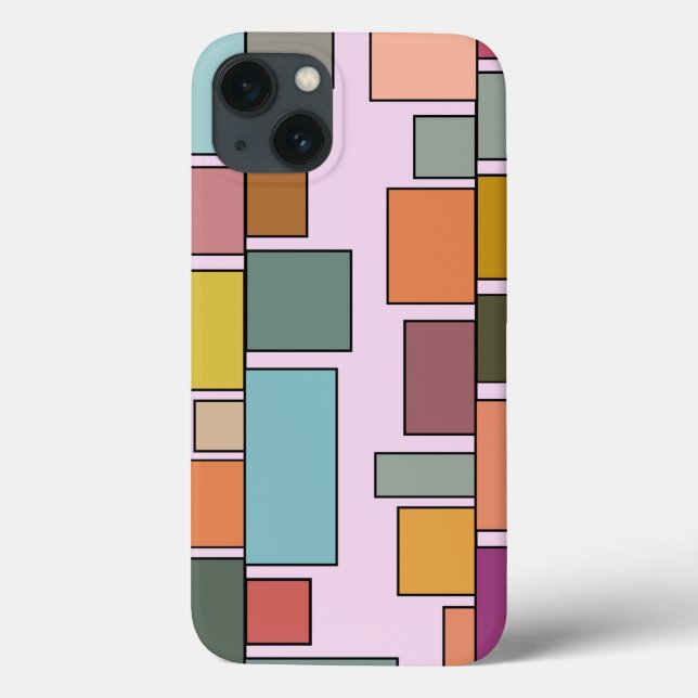 Boho Rectangles  Case-Mate iPhone Case (Back)