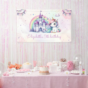 Boho Retro Daisy 1st Birthday Banner