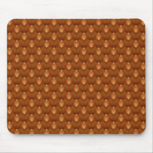 Boho Retro Pattern in 70s Style Mouse Pad