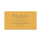 Boho Retro Script Abstract Wavy Lines Yellow Blue