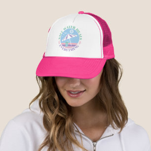 Boho Retro Summer Quote Trucker Hat