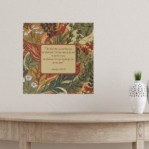 Boho Rhapsody Blessing Customisable Poster