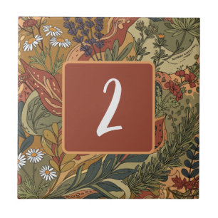 Boho Rhapsody Customisable Ceramic Tile