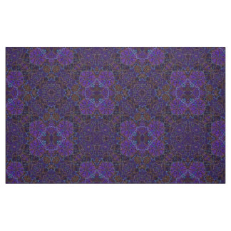 Boho-romantic coloured mandala ornament arabesque fabric