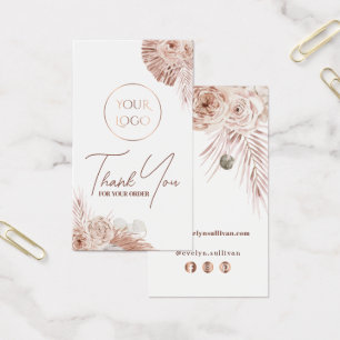 Boho roses package insert