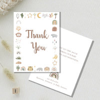 Boho Safari Watercolor Baby Shower