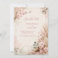 Boho Sakura Rustic Wedding Blooms