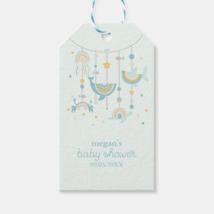 Boho Sea Animal Square Stickers Gift Tags