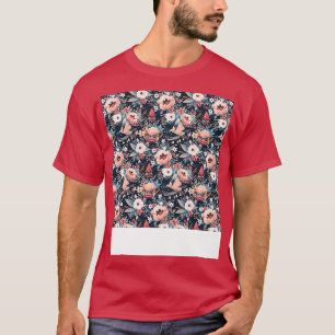 Boho Seamless Pattern Bohemian Hippie Gypsy Flower T-Shirt