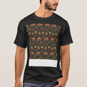 Boho Seamless Pattern Bohemian Hippie Gypsy Flower T-Shirt