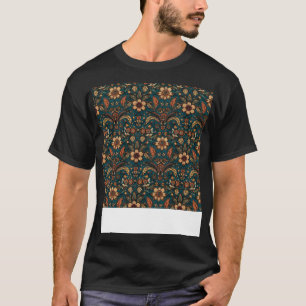 Boho Seamless Pattern Bohemian Hippie Gypsy Flower T-Shirt
