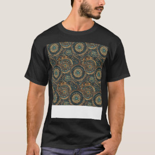 Boho Seamless Pattern Bohemian Hippie Gypsy Flower T-Shirt