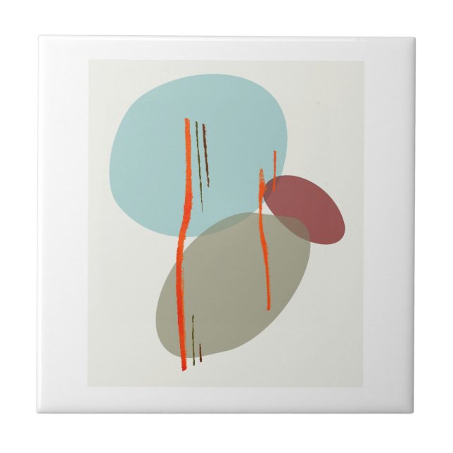 Boho Shapes Tile (Front)