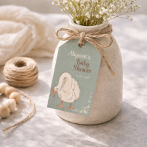 Boho Silly Goose Personalised Baby Shower
