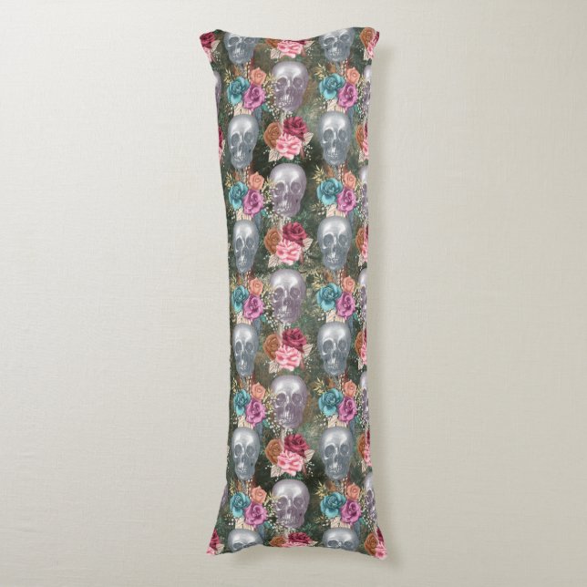 Boho Skull Series Design 10   Body Cushion (Front Vertical)