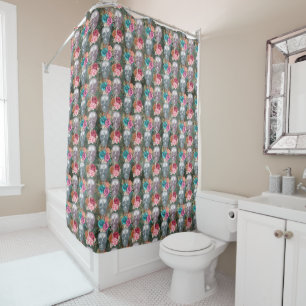 Boho Skull Series Design 10  Shower Curtain