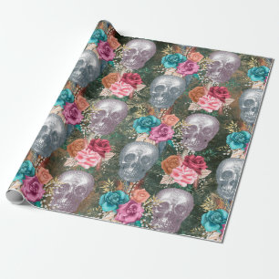 Boho Skull Series Design 10 Wrapping Paper