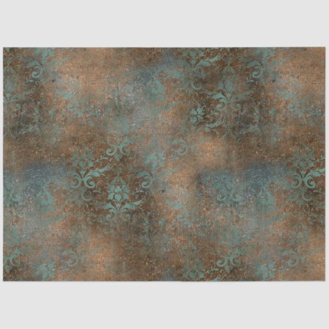 Boho Skull Series Design 11 Tissue Paper (Front)