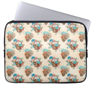 Boho Skull Series Design 12  Laptop Sleeve