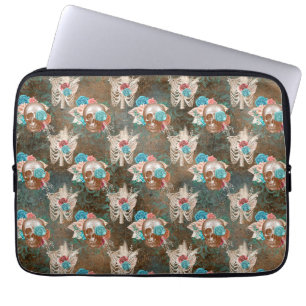 Boho Skull Series Design 13 Laptop Sleeve