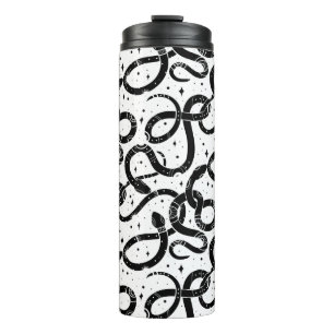 Boho snakes thermal tumbler
