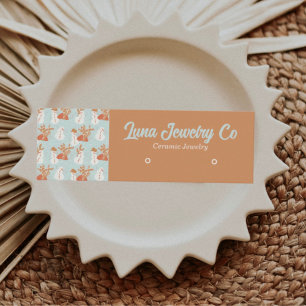 Boho Snowmen Jewellery Business Card