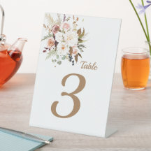 Boho Soft Coloured Roses/White Flowers