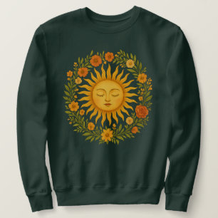 Boho Spiritual Sun Celestial Hippie Clothing wit Sweatshirt