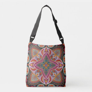Boho style crossbody bag