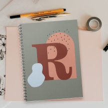 Boho Style Custom Monogram 