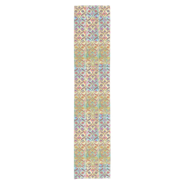 Boho Style Dresser Armoire Bedroom Set Short Table Runner (Front)