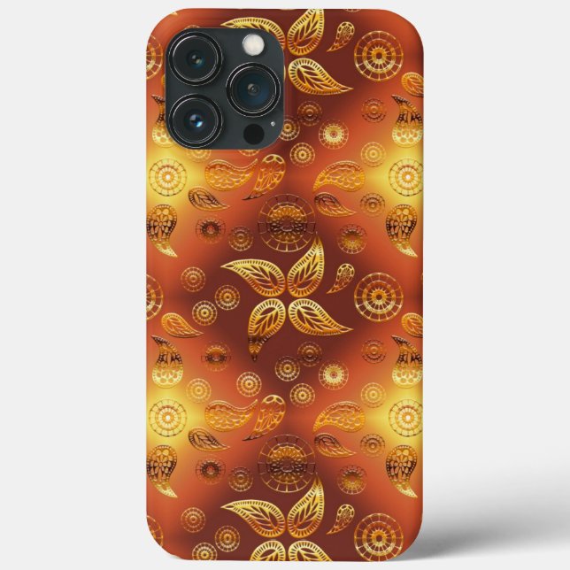 Boho Style Floral Ethnic Case-Mate iPhone Case (Back)