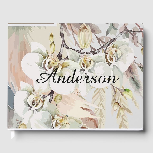 Boho Style Guest Book (Front)