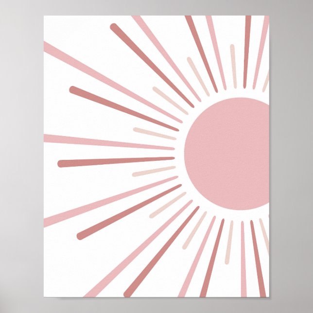 Boho Sun Kids Decor (Front)