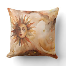 Boho Sun & Moon | Minimal Celestial Decor for Home