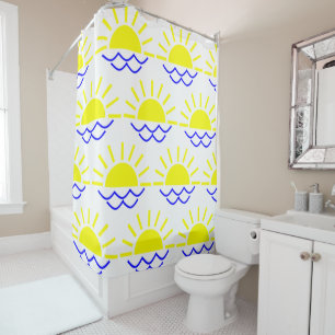 Boho Sun Shower Curtain
